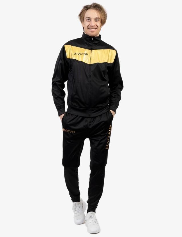 TUTA VISA TRIACETATO NERO/ORO - TR018-1020-3XL