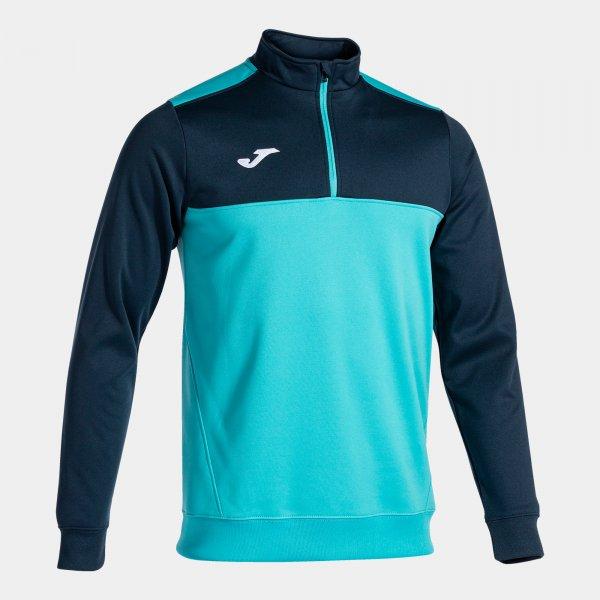 WINNER SWEATSHIRT FLUOR TURQUOISE-NAVY - 100947.013-M