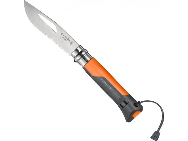 Nožík skladací - Opinel Inox Outdoor Sport-  8,5 cm- VALGARDEN - VALS OPN S 08 SPORT A