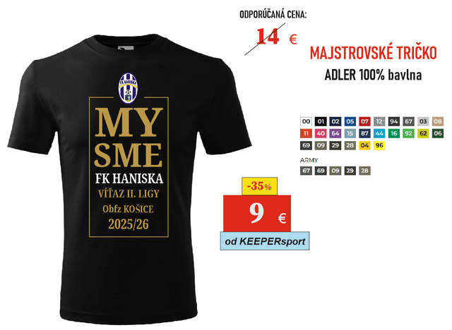 MAJSTRI tričko 2 / MAJSTROVSKÉ tričko / 100% bavlna - potlač jedna strana - M - bavlna - 2