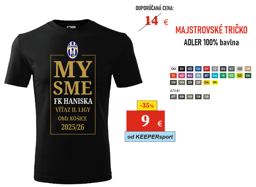 MAJSTRI tričko 2 / MAJSTROVSKÉ tričko / 100% bavlna - potlač jedna strana - M - bavlna - 2