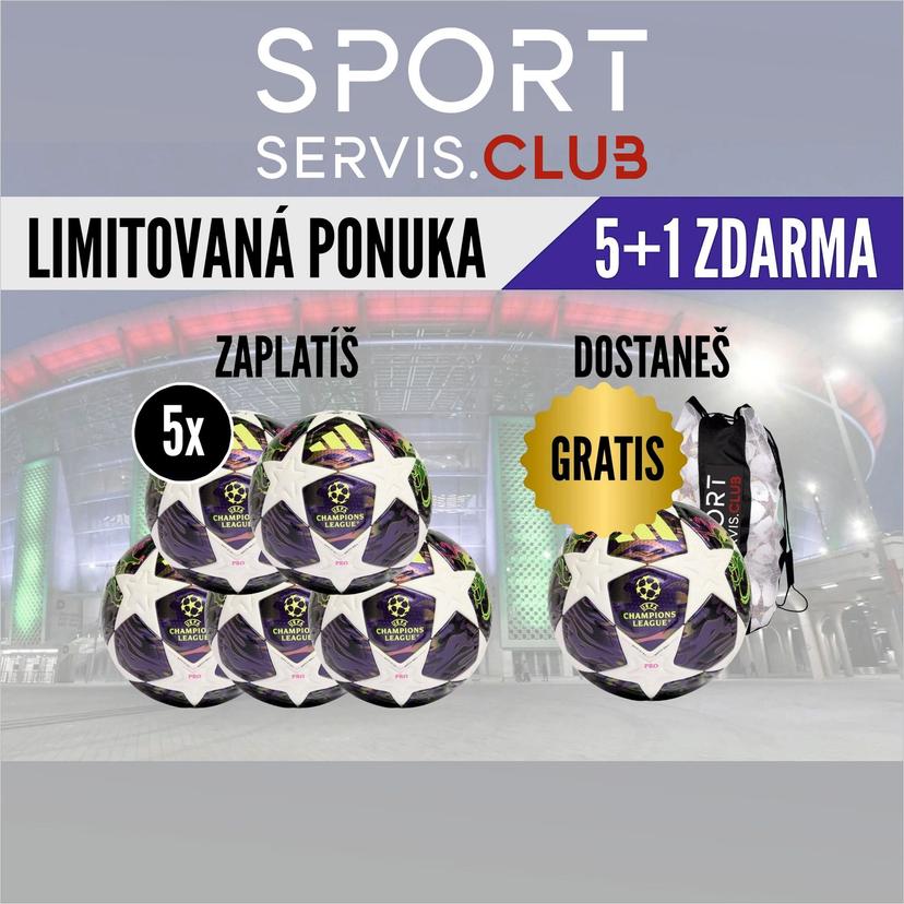 5+1 ZDARMA! Lopta adidas UCL Budapest SPORTSERVIS - 5a1ucl