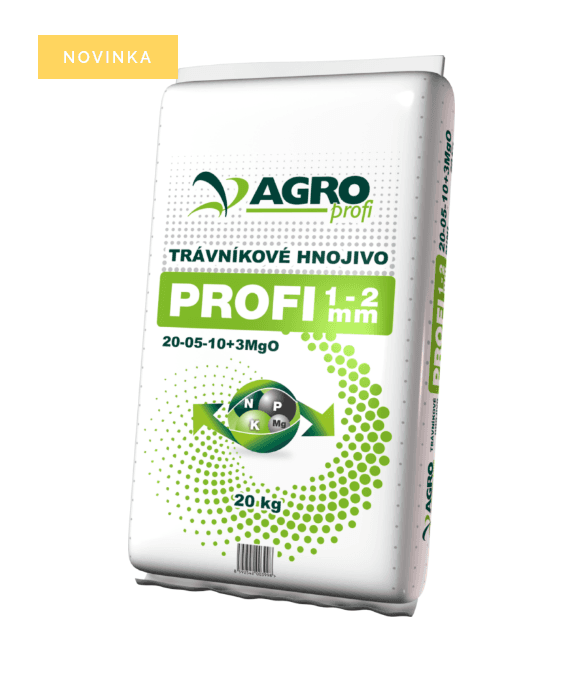 AGRO Jarné Trávnikové hnojivo Profi 1 – 2 mm 20-05-10 +3MgO - PP-0240-0024-200