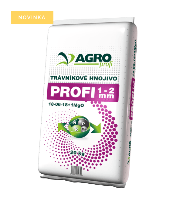AGRO Letné Trávnikové hnojivo Profi 1 – 2 mm 18-06-18+1MgO - PP-0240-0025-200