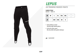 LEPUS padded pant - 72456