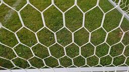 Set( 2 ks) exkluzívnych futbalových sieti PA6mm- dizajn plastu medu - PA6mm-7,5x2,5x2x2m