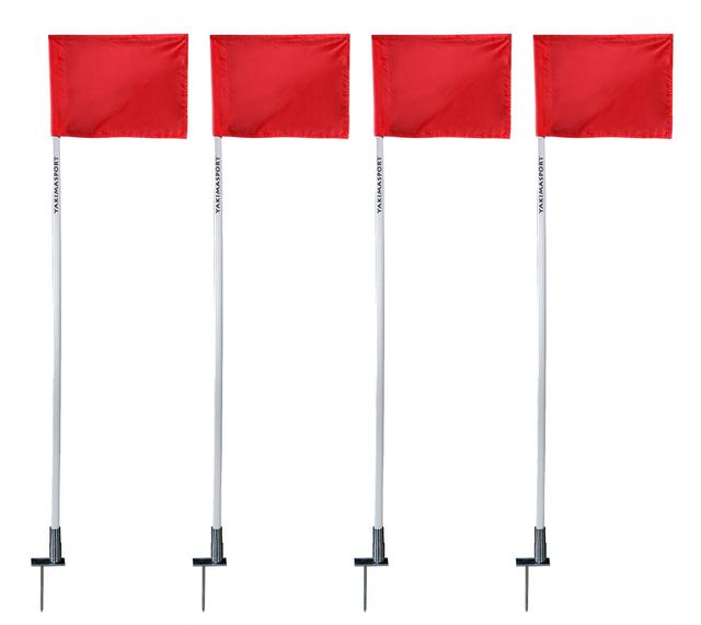Rohové vlajky na pružinách 4ks - Vlajkynapruzinach