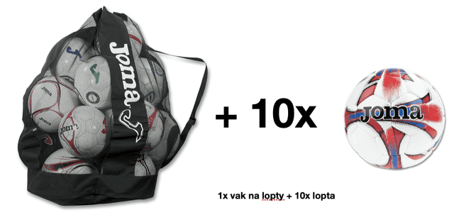 Sada vak + 10x lopta JOMA DALI 400083TEAM/14 - 400083TEAM/14