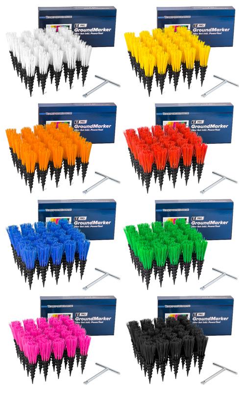 ZNAČKOVACIE BODY DO TRÁVNIKA T-PRO 25KS 2246 - 2246/biela