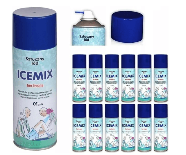 Chladiaci sprej ICEMIX 400 ml - sada 12 kusov - WYR0040/12