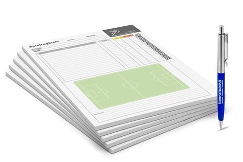 Náhradné listy A4 (5x50) do bloku pre trénera 1717 - 1717