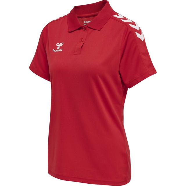 HUMMEL Dámska polokošeľa HMLCORE XK FUNCTIONAL POLO WOMAN TRUE RED - 211942-3062-XS