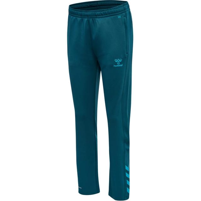 HUMMEL Dámske tepláky HMLCORE XK POLY PANTS WOMAN BLUE CORAL - 212656-7058-XS