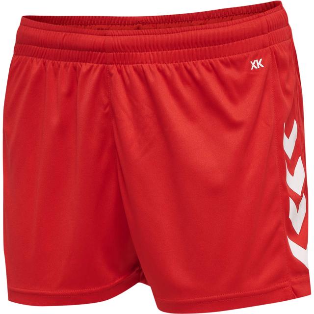 HUMMEL Dámske športové trenky HMLCORE XK POLY SHORTS WOMAN TRUE RED - 211468-3062-XS
