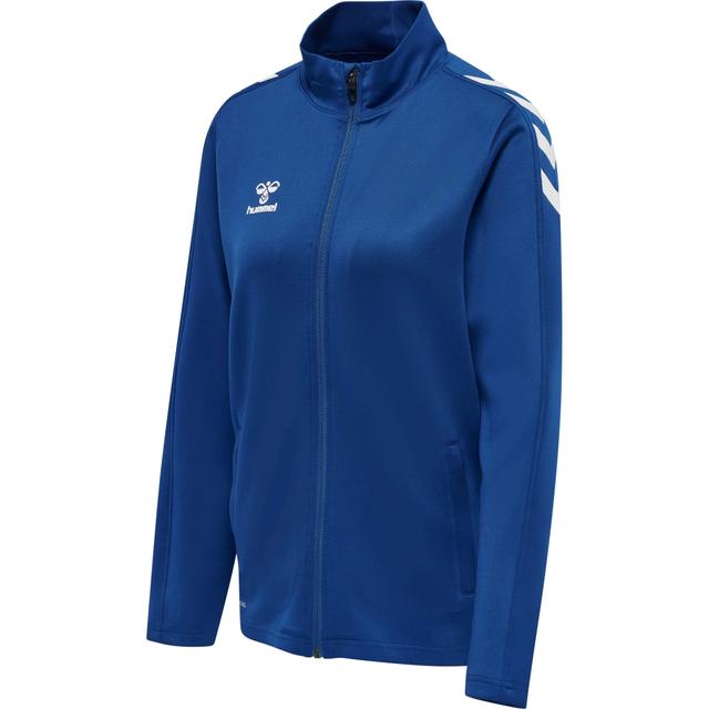 HUMMEL Dámska mikina HMLCORE XK POLY ZIP SWEAT WOMAN TRUE BLUE - 212653-7045-XS