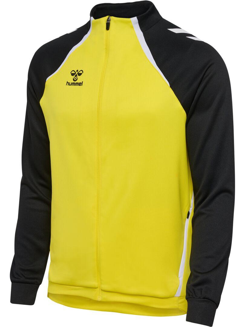 HUMMEL Mikina hmlLEAD 2.0 TRACK ZIP JACKET blazing yellow black - 223773-5800-116
