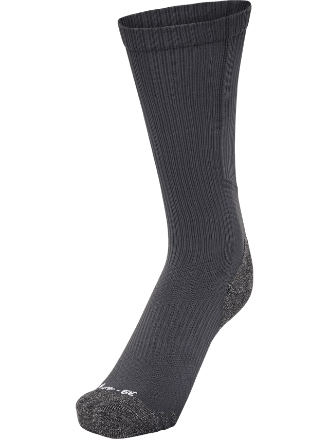 Športové ponožky hmlPRO TRAINING SOCKS HIGH asphalt white - 226912-2554-27