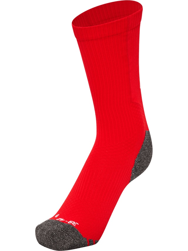 Športové ponožky hmlPRO TRAINING SOCKS LOW true red white - 226913-3946-27