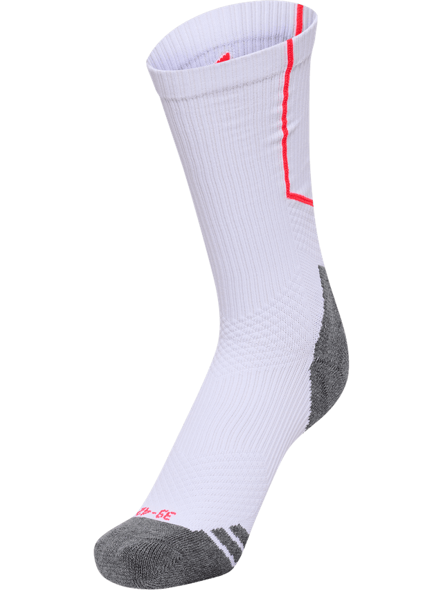 Športové ponožky hmlPRO TRAINING SOCKS LOW white diva pink - 226913-9232-27