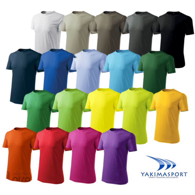 Tréningové tričko + vlastná potlač v cene!!rôzne veľkosti,farby - t1