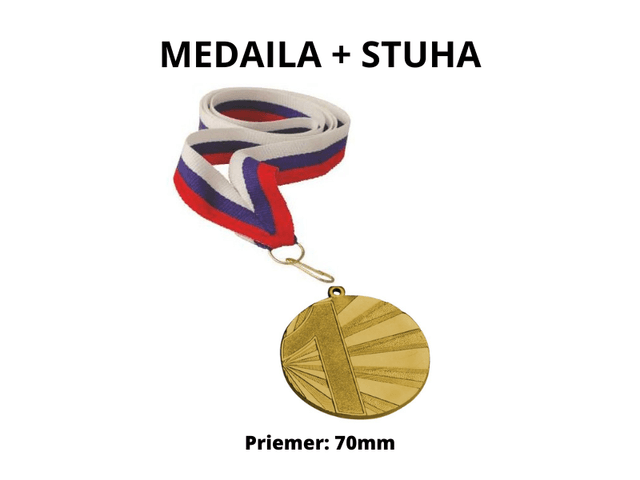 Medaila + stuha III. - MMC7071 Z