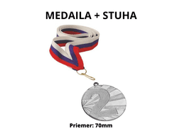 Medaila + stuha II. - MMC7071 S