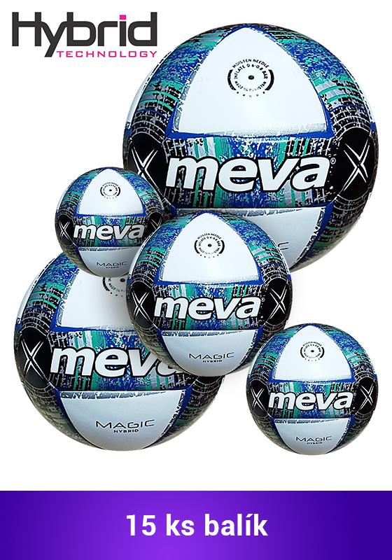 ZÁPAS - LOPTA JUNIOR MEVA MAGIC SUPER HYBRID Balík/15ks - FB-0006/Balík 15ks