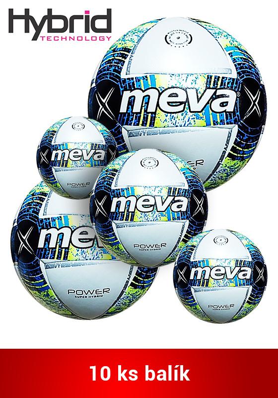 ZÁPAS - LOPTA MEVA POWER SUPER HYBRID Balík/10ks - FB-0011/bal 10ks