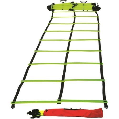 Tréningový / koordinačný / frekvenčný / agility / rebrík 4,5m dvojradový - _3537