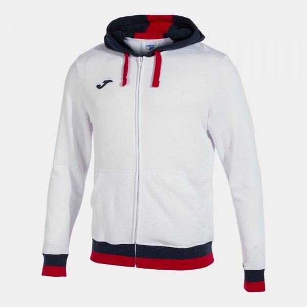CONFORT II ZIP-UP HOODIE WHITE NAVY - 101963.2032XS_382722