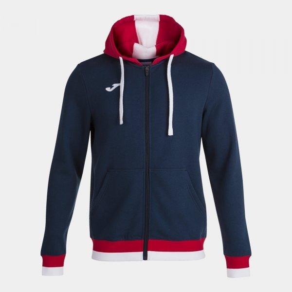 CONFORT II ZIP-UP HOODIE NAVY RED - 101963.336S_382733