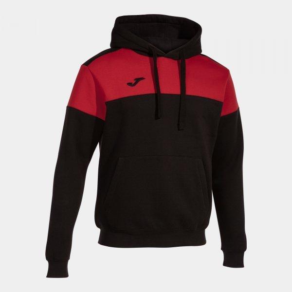 CREW V HOODIE BLACK RED | 103214.106 - 103214.1062XL_391485