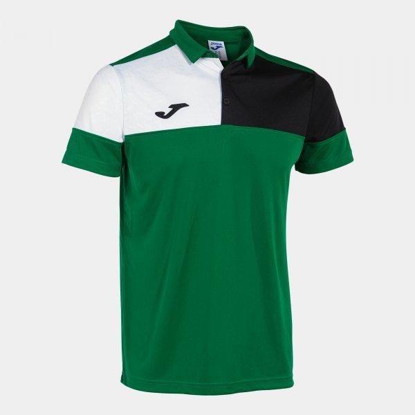 CREW V SHORT SLEEVE POLO GREEN BLACK - 103208.4512XL_391010