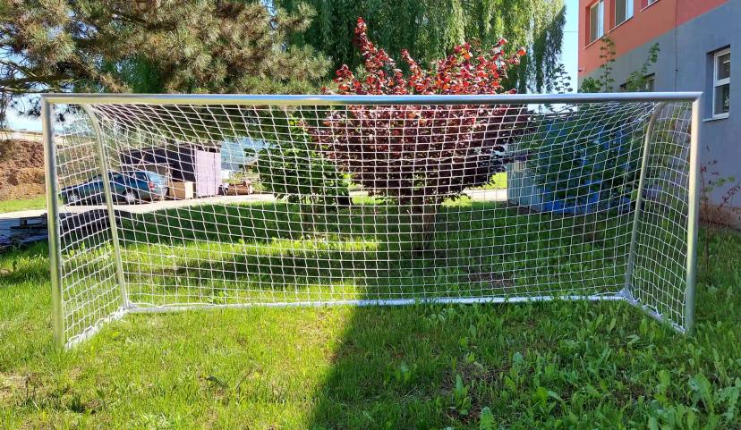 Prenosná mládežnícka hliníková futbalová brána Junior 5 m x 2 m – PBM 80 - _441250