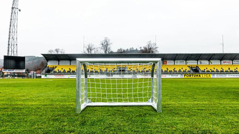 Profesionálna hliníková mini futbalová brána 1,2 m x 0,8 m – PBm 80 - _441264
