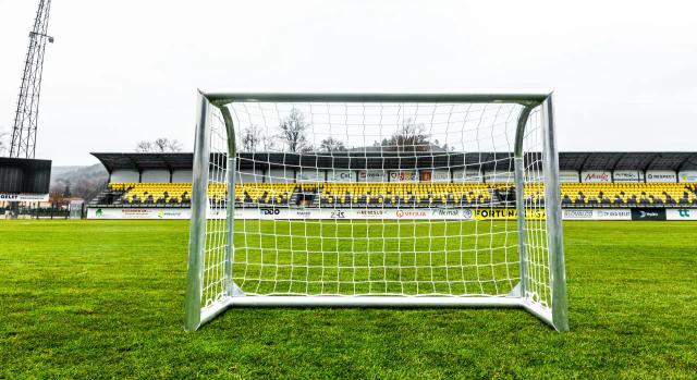 Profesionálna hliníková mini futbalová brána 1,6 m x 1 m – PBm 80 - _441263