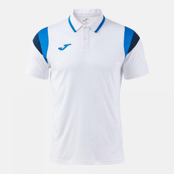 TERRA SHORT SLEEVE POLO WHITE ROYAL BLUE | 105215.207 - 105215.2072XL_460234